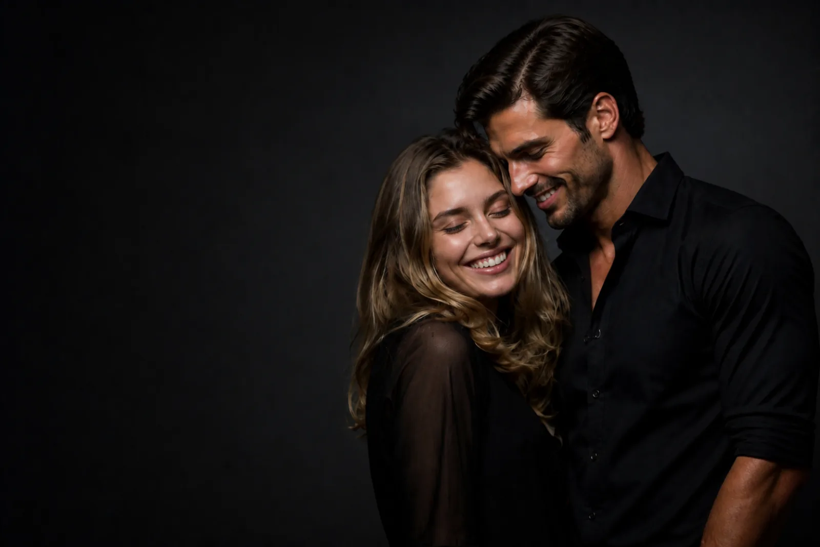 Couple connecting with warmth and trust — Want Ready Together sexual health for couples
